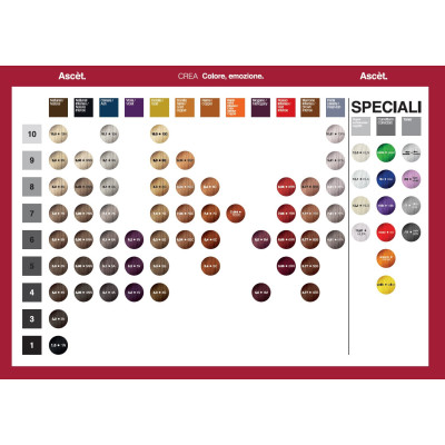 ASCET CREA COLORAÇÃO THERAPY 10.81 100ml