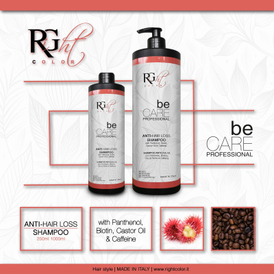 RG - RIGHT COLOR - beCARE ANTI-HAIR LOSS - ANTI-QUEDA SHAMPOO 250ml
