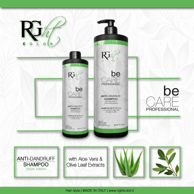 RG - RIGHT COLOR - beCARE ANTI-DANDRUFF - ANTI-CASPA SHAMPOO 250ml