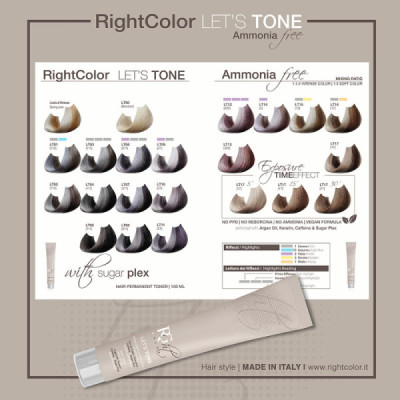 RG - HAIR COLOR CREAM - LET'S TONE LT00 100ml